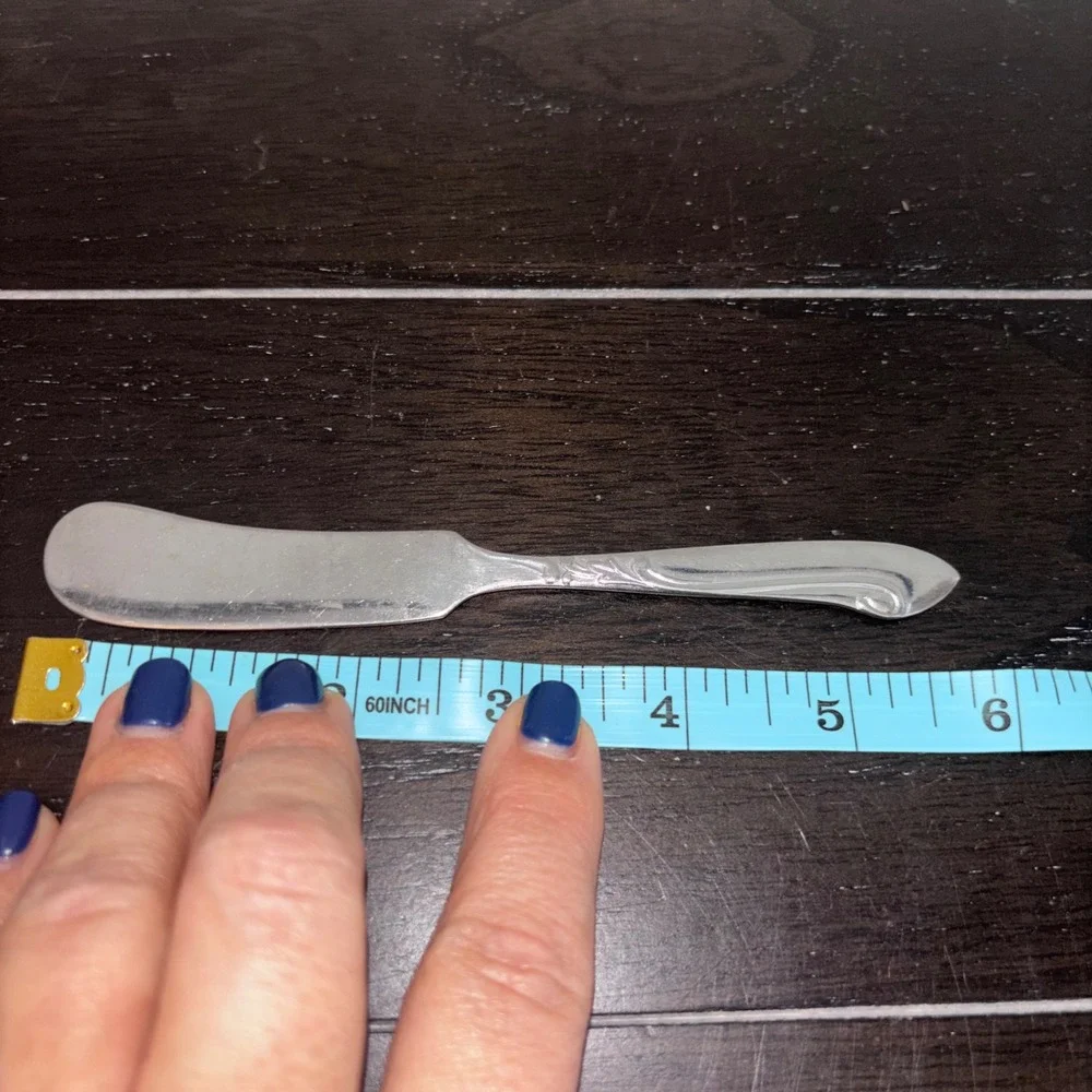 ACSONS Stainless Japan | Butter Knife Serving Spreader | Ornate Handle‎